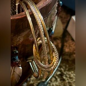 Two Toned Pretzel Cuff